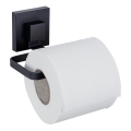 WENKO 71447800 - Suport pentru hârtie igienică VACUUM-LOC QUADRO ED, 14 x 11 cm, negru