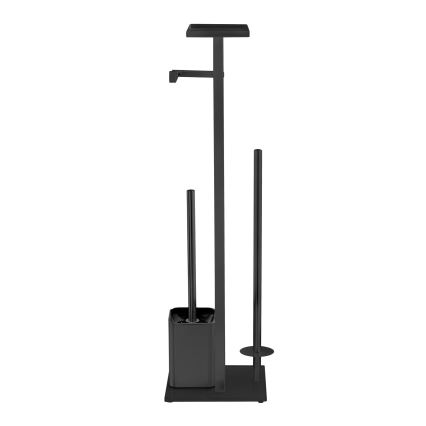 WENKO 71558800 - Set pentru WC DEBAR 21x70,5 cm inox/negru