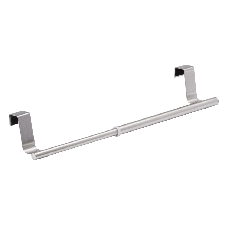 WENKO 79173100 - Suport pentru prosoape TELESCOPE 7x6 cm inox/argintiu/negru