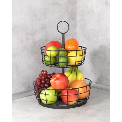 WENKO 88740800 - Coș LOFT 28x39 cm, negru
