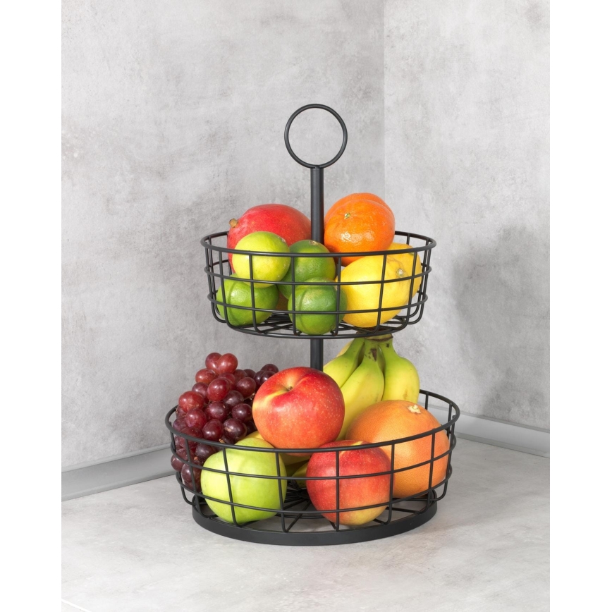 WENKO 88740800 - Coș LOFT 28x39 cm, negru