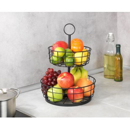 WENKO 88740800 - Coș LOFT 28x39 cm, negru