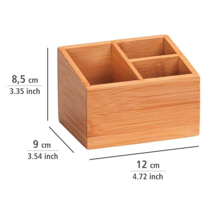 WENKO Organizator TERRA 12 x 9 cm, maro - 23916100