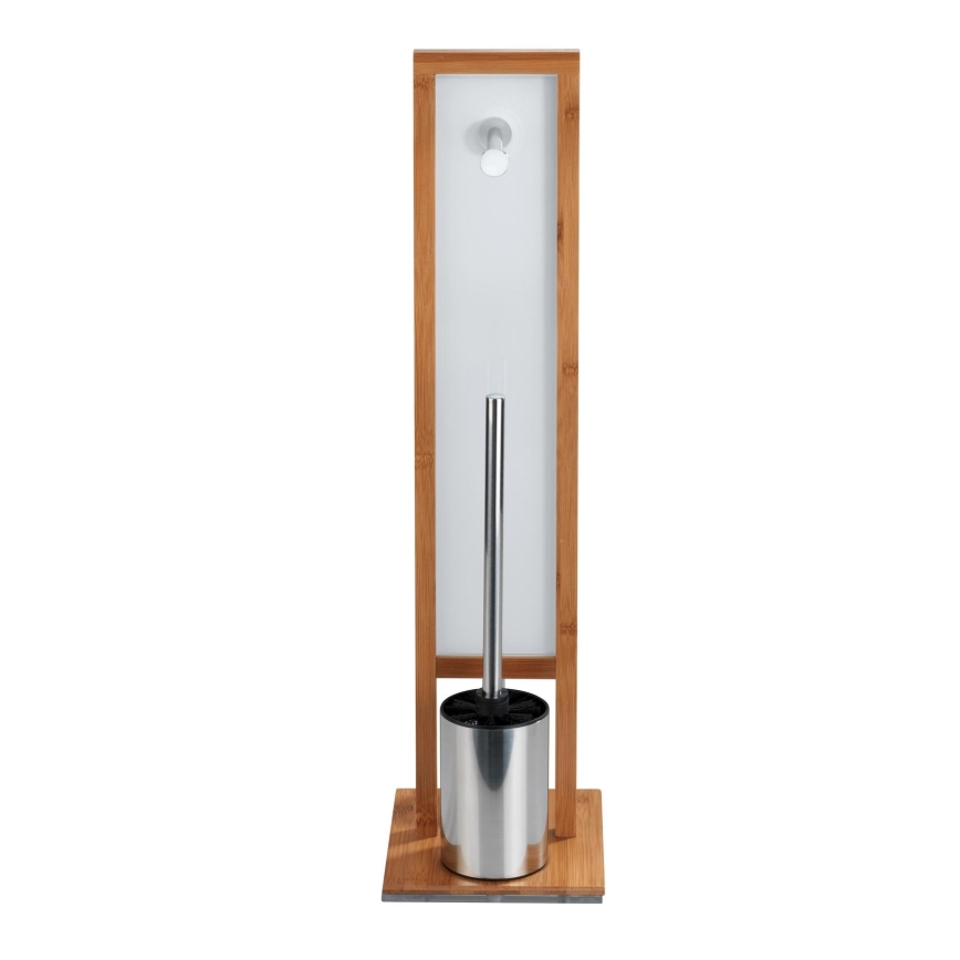 WENKO Perie WC RIVALTA 24391100, 18x70 cm, maro/alb/negru