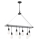 Westinghouse 6116440 - Candelabru suspendat pe lanț ASHWOOD 7xE27/60W/230V
