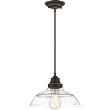 Westinghouse 6116640 - Lustră pe cablu IRON HILL 1xE27/60W/230V Ø 28 cm