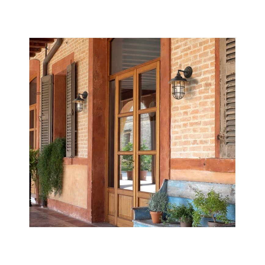 Westinghouse 6121640 - Lampă LED de perete pentru exterior IRON HILL 1xE27/60W/230V IP44