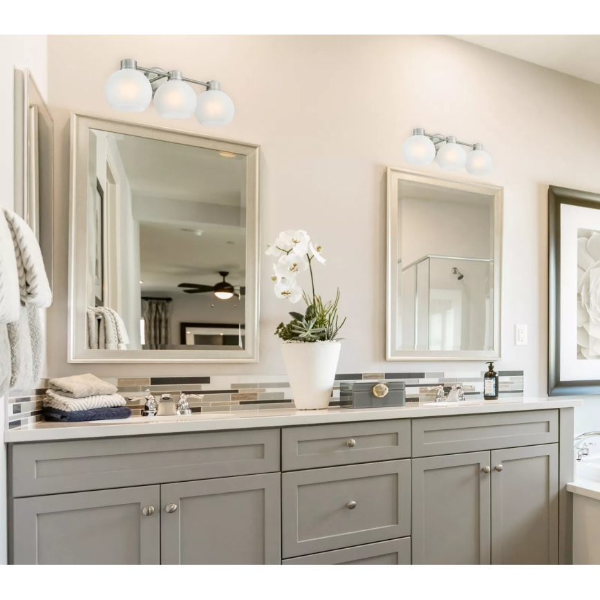 Westinghouse 6124840 - Aplică de perete DORNEY 3xE27/60W/230V