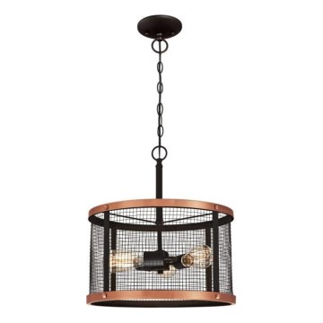 Westinghouse 63327 - Candelabru pe lanț EMELIE 3xE27/60W/230V Ø 42 cm