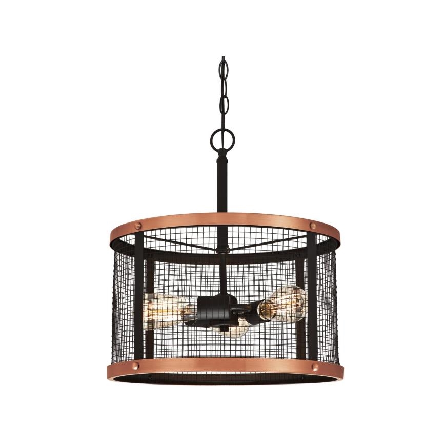 Westinghouse 63327 - Candelabru pe lanț EMELIE 3xE27/60W/230V Ø 42 cm