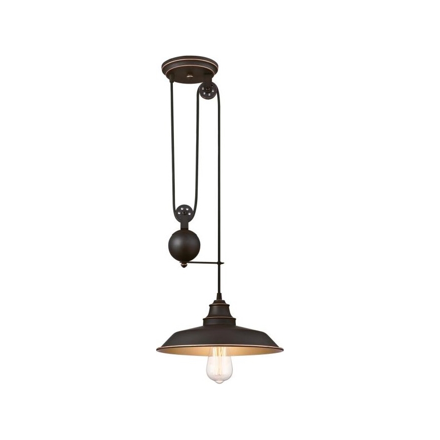 Westinghouse 6363240 - lustru LED suspendat pe cablu IRON HILL 1xE27/60W/230V diametru 31 cm