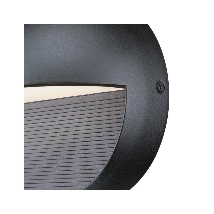 Westinghouse 65790 - Aplică de exterior LED reglabilă WINSLETT LED/10W/230V IP44 neagră