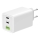 Winner Group - Adaptor de încărcare GaN 100W, 1 x USB-A + 2 x USB-C, alb