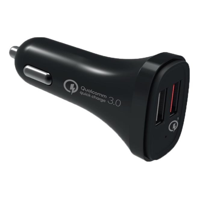 Winner Group - Încărcător auto Power Delivery 30 W, 2 x USB-A, negru