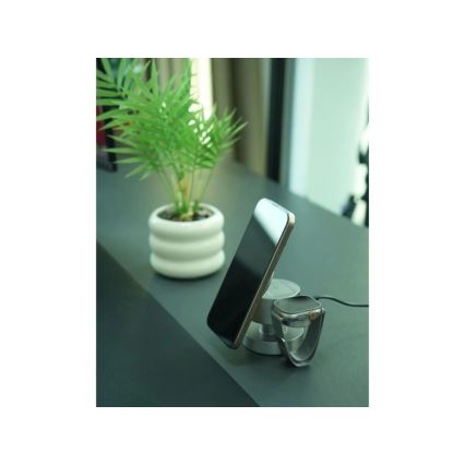 Winner Group - Încărcător wireless 4 în 1 MUSH8OOM 27W antracit