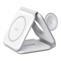 Winner Group - Încărcător wireless pliabil 3-în-1 MAXFLEX 22,5W alb