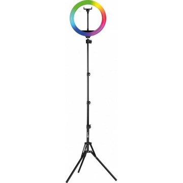 Winner Group - Lampă de podea LED RGB reglabilă cu trepied și suport pentru vlog LED/10W/5V