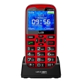 Winner Group - Telefon mobil pentru seniori, 1600 mAh, roșu