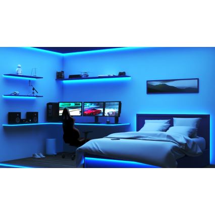 WiZ - Bandă LED RGB reglabilă 10m LED/12W/230V Wi-Fi