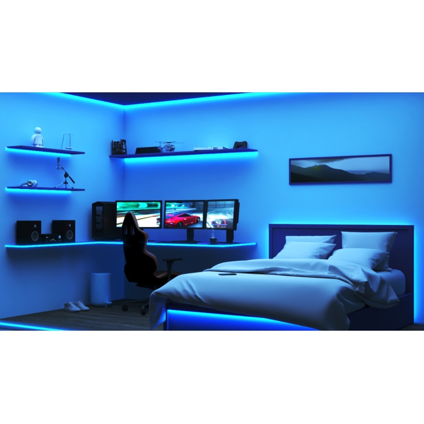WiZ - Bandă LED RGB reglabilă 10m LED/12W/230V Wi-Fi