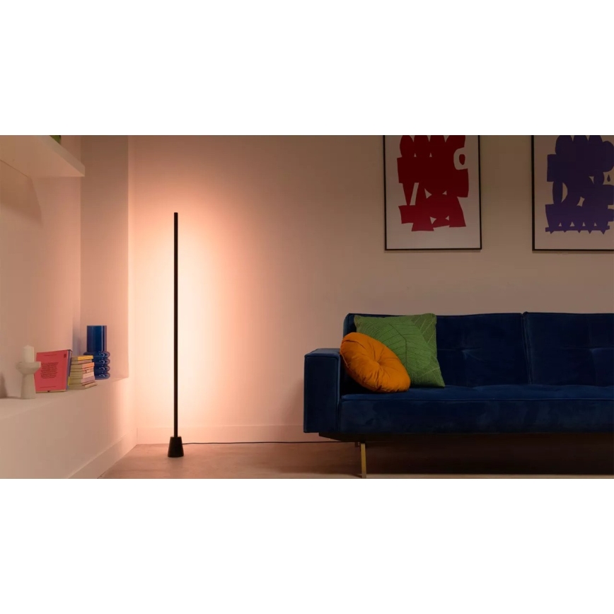 WiZ - Lampă de podea LED RGBIC reglabilă GRADIENT LED/9,7W/230V 2700-6500K Wi-Fi