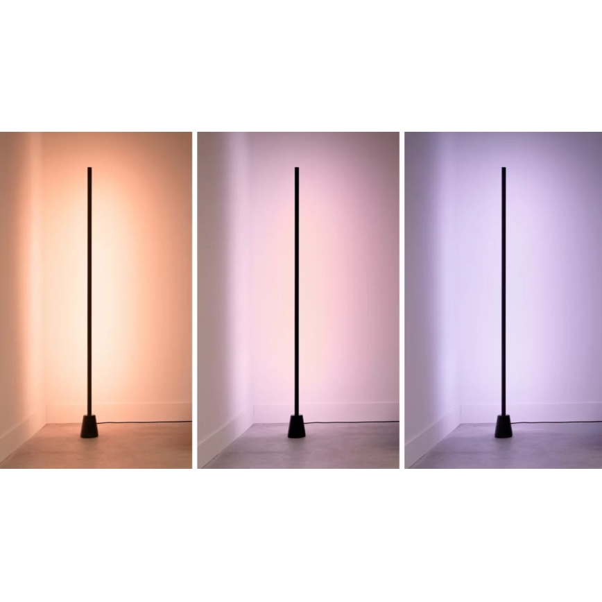 WiZ - Lampă de podea LED RGBIC reglabilă GRADIENT LED/9,7W/230V 2700-6500K Wi-Fi