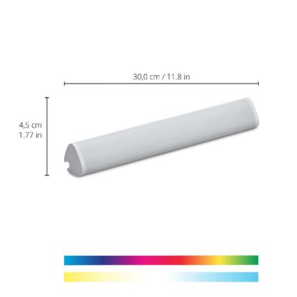 WiZ - Lampă LED RGBW reglabilă BAR LED/5,5W/230V 2200-6500K Wi-Fi