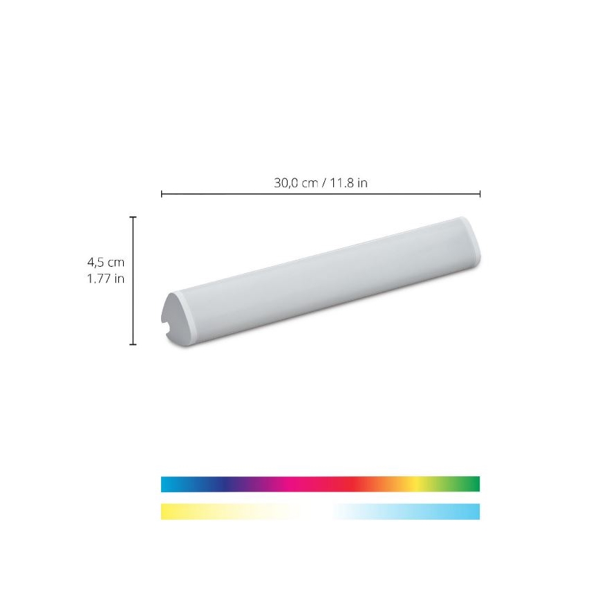 WiZ - Lampă LED RGBW reglabilă BAR LED/5,5W/230V 2200-6500K Wi-Fi