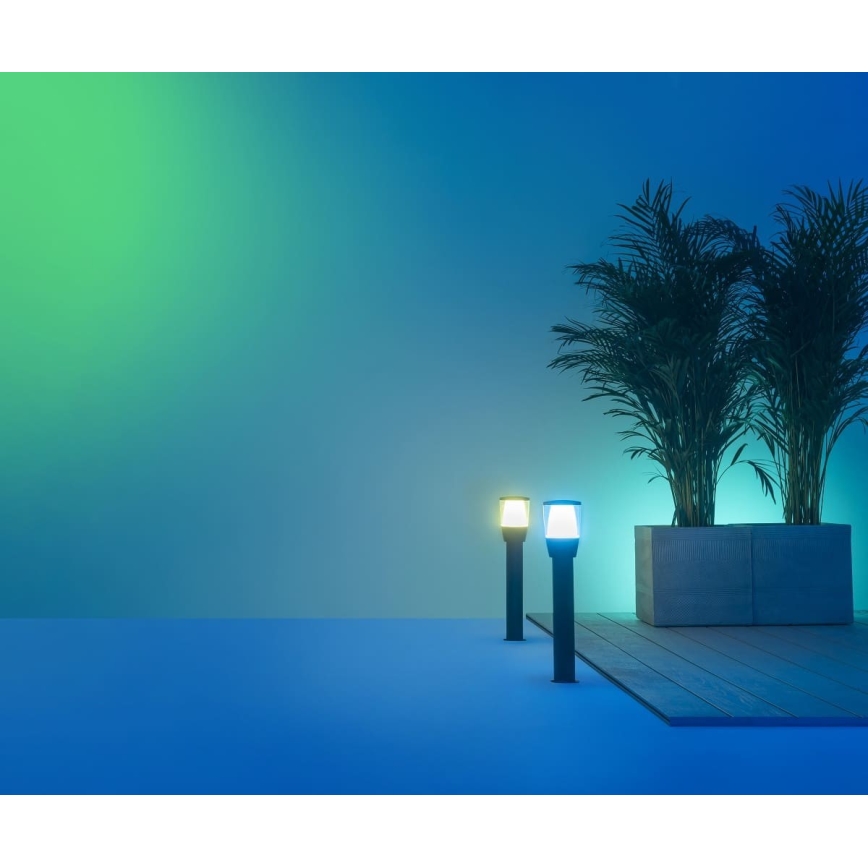 WiZ - Lampă LED RGBW reglabilă pentru exterior ELPAS LED/4,8W/12/230V 2700-5000K IP65 Wi-Fi