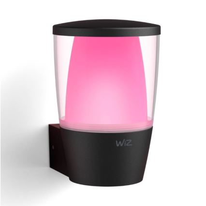WiZ - Lampă de perete LED RGBW reglabilă pentru exterior ELPAS LED/8,5W/230V 2700–5000K IP44 Wi-Fi