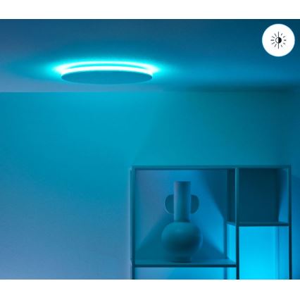 WiZ - Plafonieră LED RGBW reglabilă RUNE LED/21W/230V 2700-6500K Wi-Fi albă