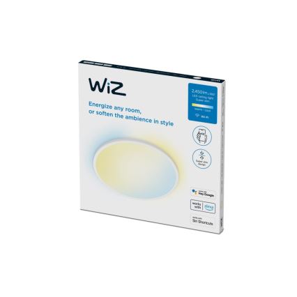 WiZ - Plafonier LED reglabil SUPERSLIM LED/22W/230V 2700-6500K Wi-Fi alb