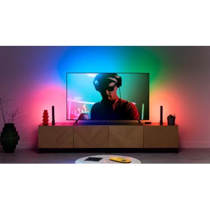 WiZ - Set 2 buc. corp de iluminat GRADIENT LED RGBIC, dimabil, 8,2W/230V, 2700-6500K, Wi-Fi