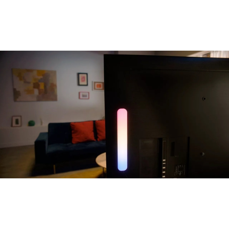 WiZ - Set 2 buc. corp de iluminat GRADIENT LED RGBIC, dimabil, 8,2W/230V, 2700-6500K, Wi-Fi