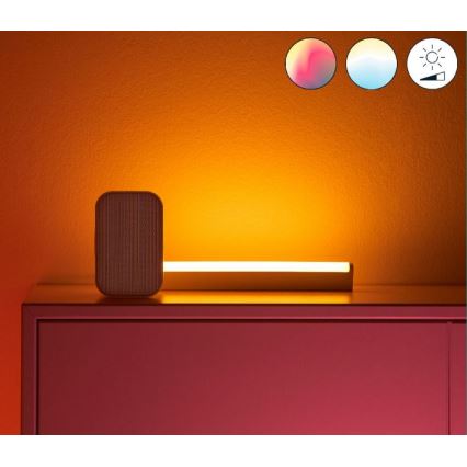 WiZ - SET 2x Lampă LED RGBW Reglabilă BAR LED/5,5W/230V 2200-6500K Wi-Fi