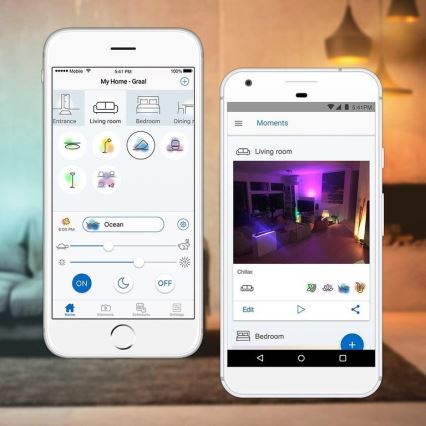 WiZ - SET 3x LED RGBW Lămpi încastrate pentru baie, reglabile, LED/7W/230V Wi-Fi IP44