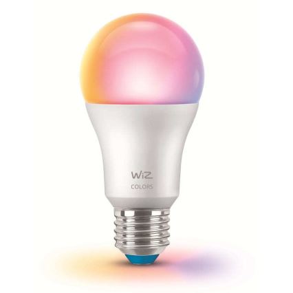 WiZ - Set pentru monitorizarea locuinței: 1 cameră + 3 becuri LED RGB A60 E27/8,5W/230V Wi-Fi