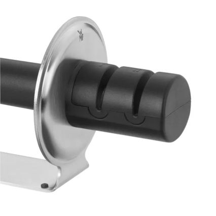 WMF - Ascuțitor pentru cuțite GOURMET, 42,5 cm, negru/inox