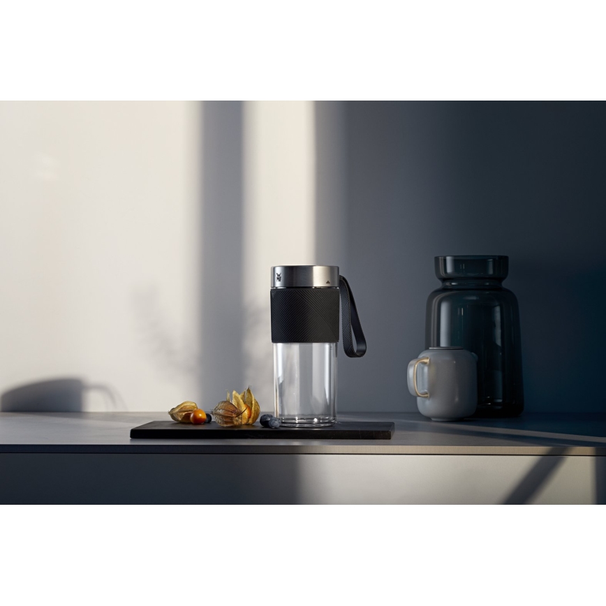 WMF - blender portabil pentru smoothie KITCHENminis, 50 W/7,4 V, 1200 mAh, inox