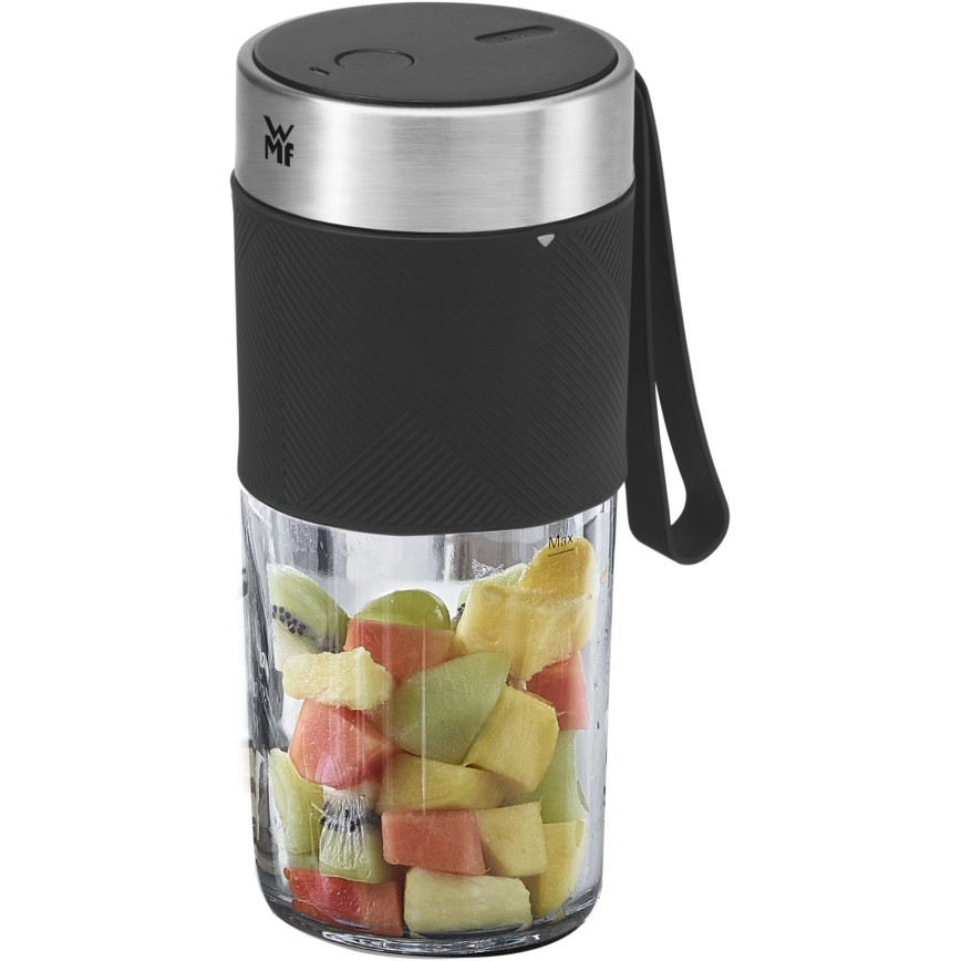 WMF - blender portabil pentru smoothie KITCHENminis, 50 W/7,4 V, 1200 mAh, inox