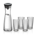 WMF Carafă Basic pentru apă, 1 l + 4 pahare