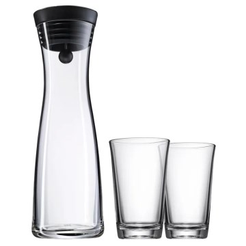 WMF - Carafă pentru apă BASIC 1 l + 2 pahare