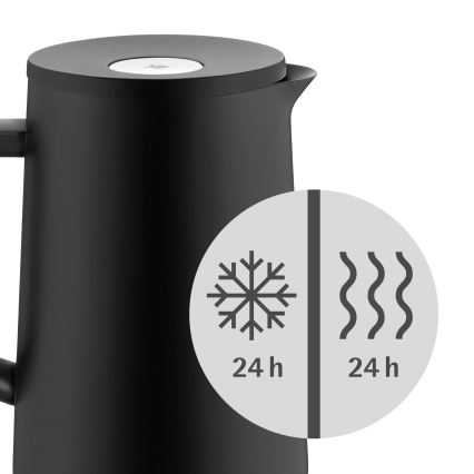 WMF - Carafă termică IMPULSE, neagră, 1 l