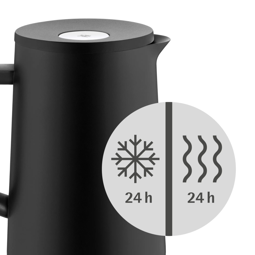 WMF IMPULSE - carafă termică 1 l, neagră