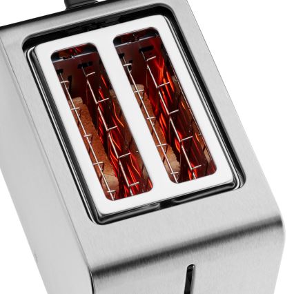 WMF - Prajitor de pâine LONO, 2 fante, 1050 W/230 V, inox
