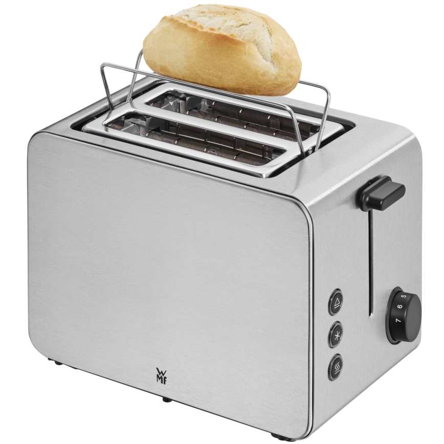 WMF - Prajitor de pâine LONO, 2 fante, 1050 W/230 V, inox