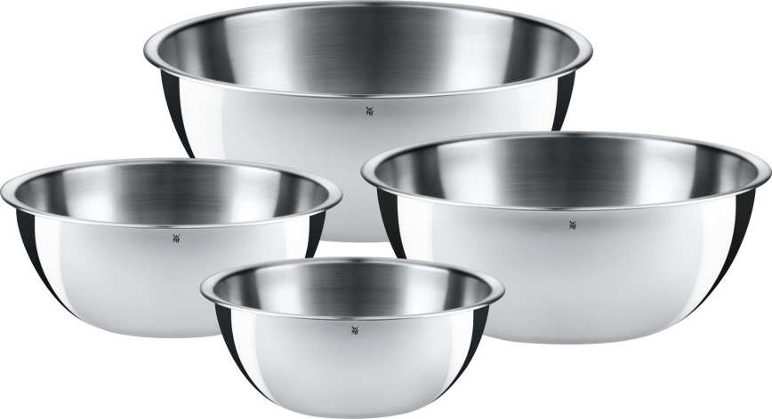 WMF - Set de 4 boluri de bucătărie GOURMET din inox