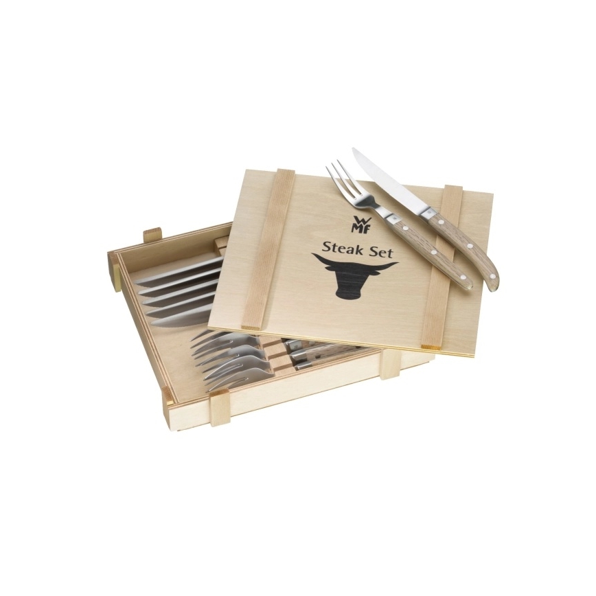 WMF - Set de tacâmuri pentru friptură RANCH, 12 piese