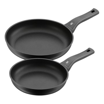 WMF - Set de tigăi PERMADUR EXCELLENT, 2 piese, Ø 24/28 cm, negru