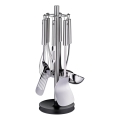 WMF - Set de ustensile de bucătărie în suport PROFI PLUS, 7 piese, inox
